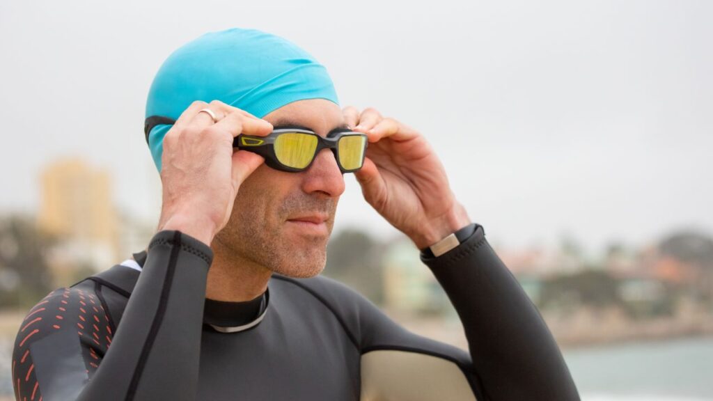 How to Wear Swimming Goggles